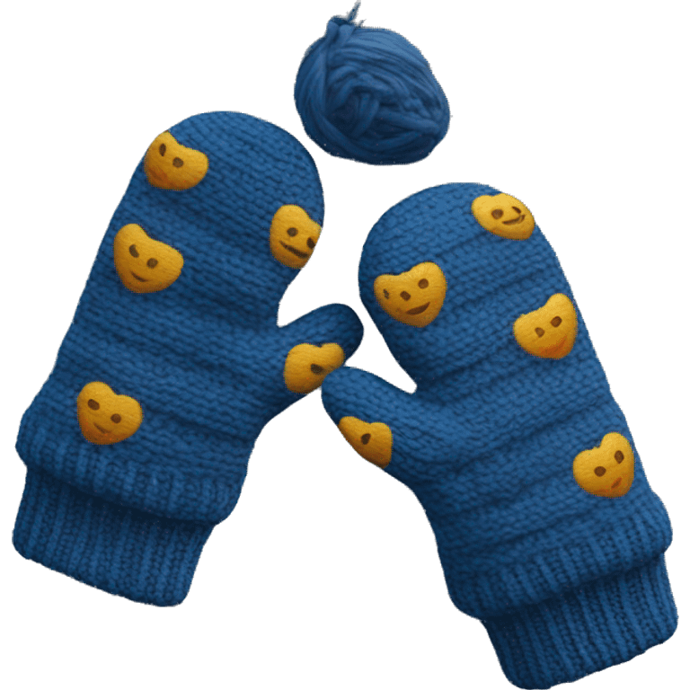 3D-Deep-blue-baby-mittens emoji