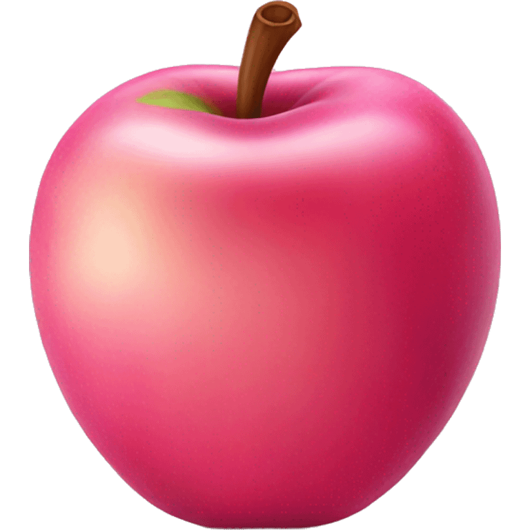 pink apple emoji