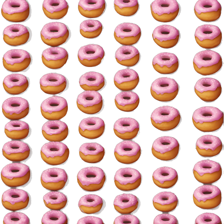 Donut with glaze emoji