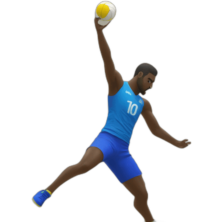 handball player gets 2 minutes suspension emoji