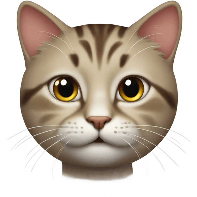 Funny cat emoji