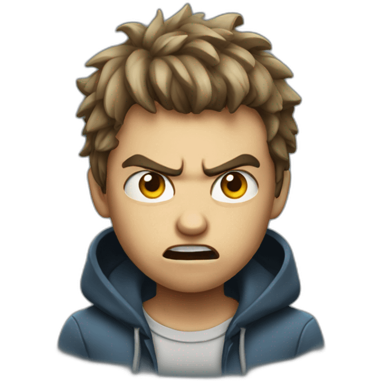 angry boy emoji