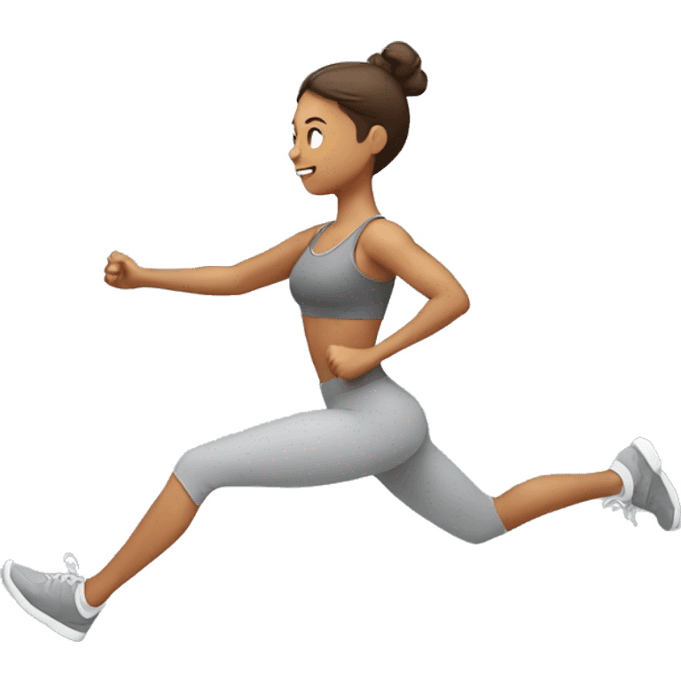 woman exercising emoji