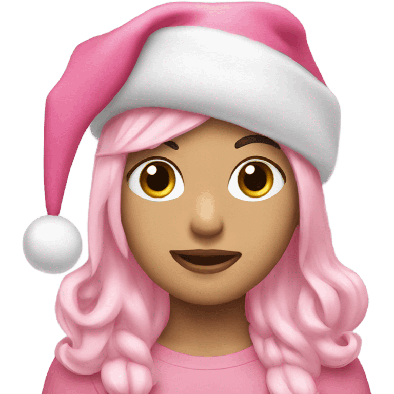 Pink Christmas ￼ emoji