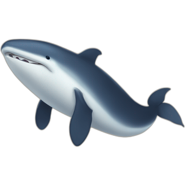 Baleine sur souris emoji