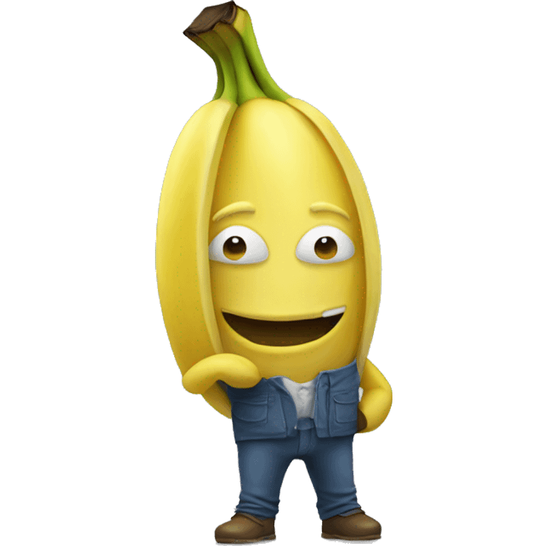 Banana man emoji