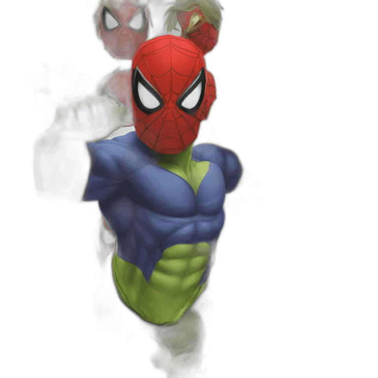 Spider man x hulk emoji