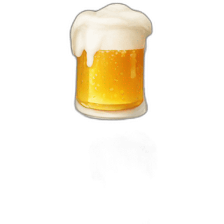 Cerveza fría emoji