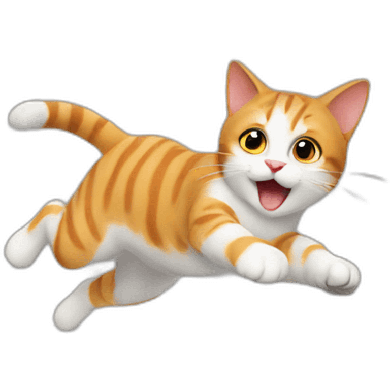 jumping cat emoji