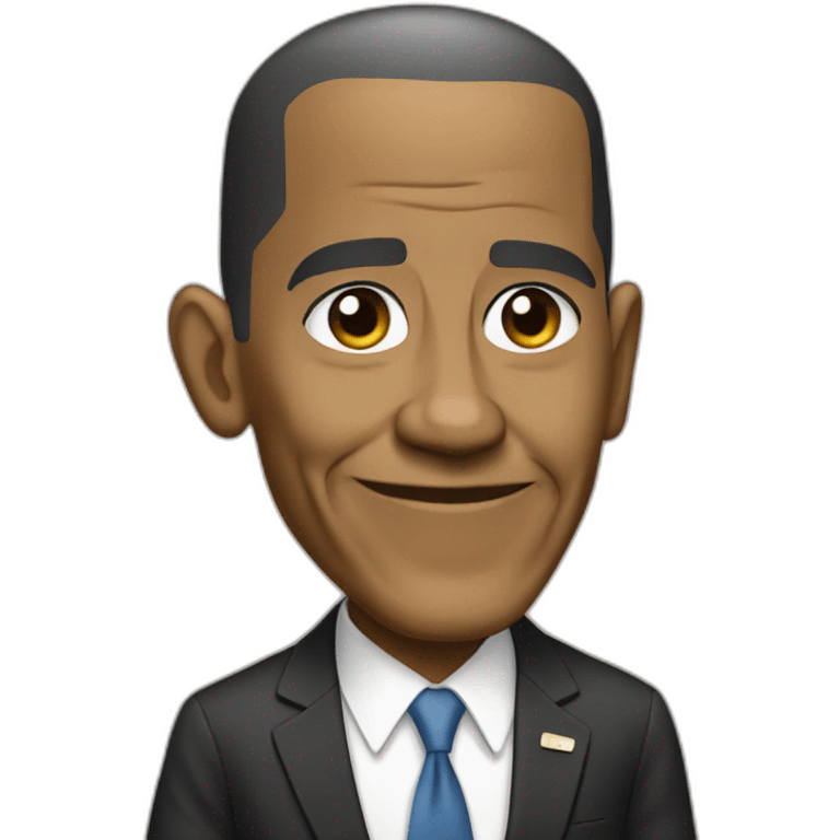 Barak Obama emoji