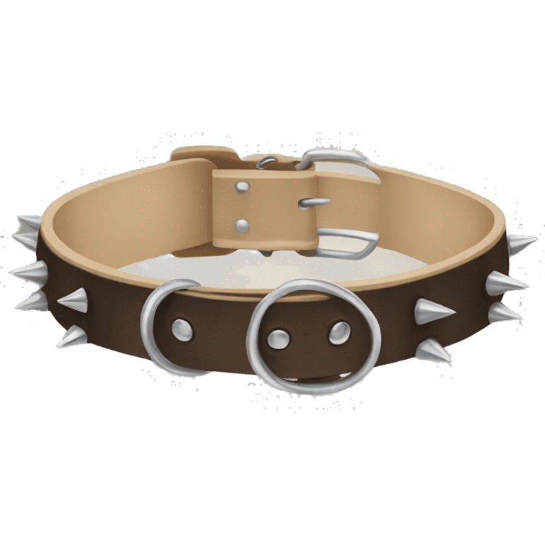 Spiked dog collar emoji