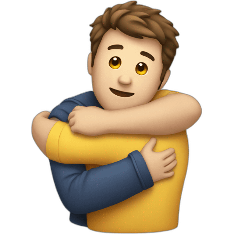 Emoji hug emoji