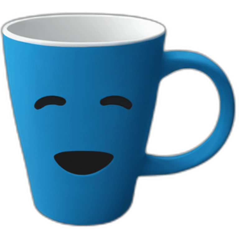 blue-aesthetic-coffee-mug emoji