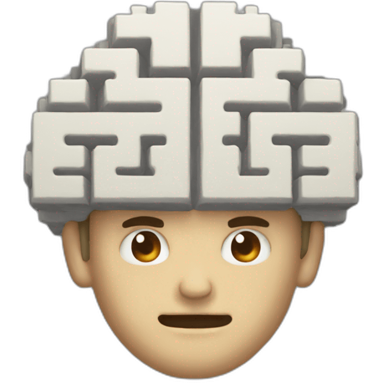 8bit brain emoji