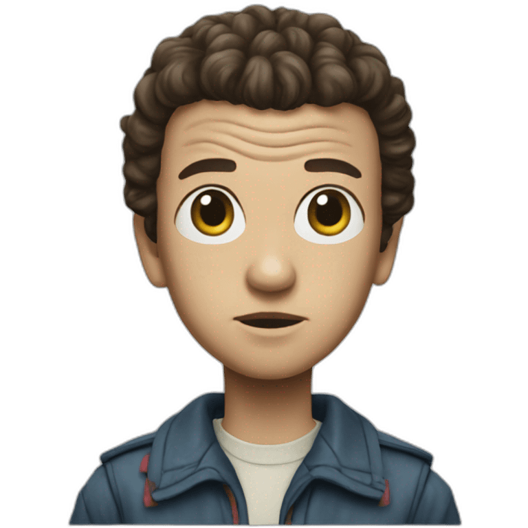 eleven in stranger things emoji