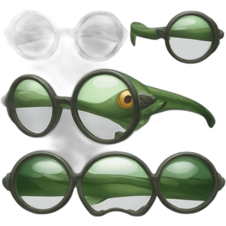 peixe de oculos emoji