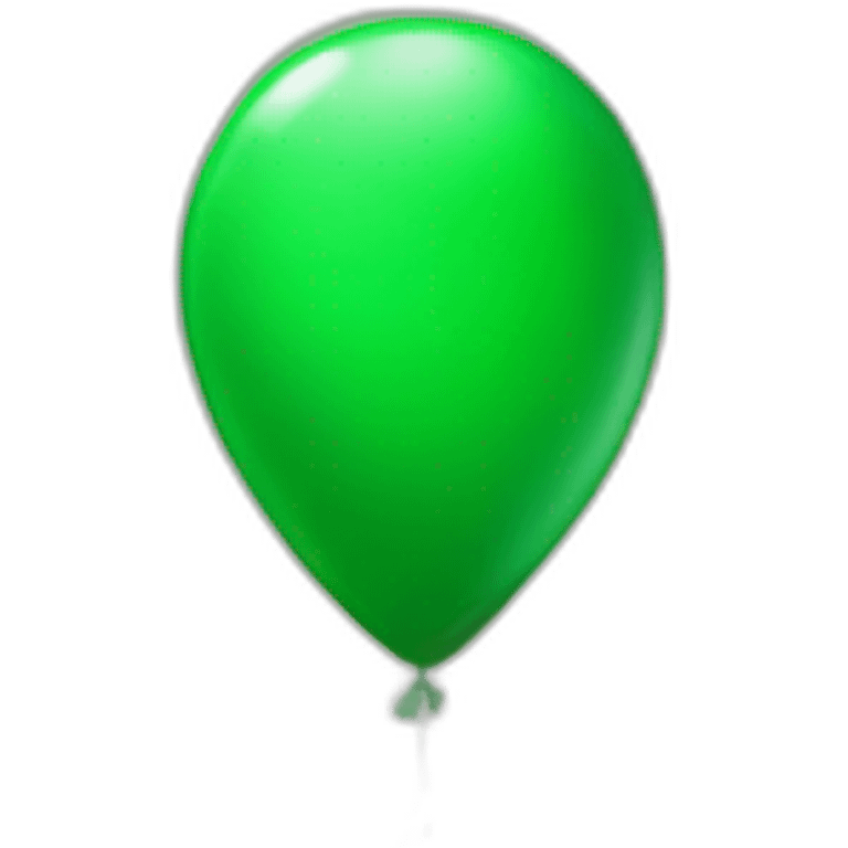 green baloon emoji