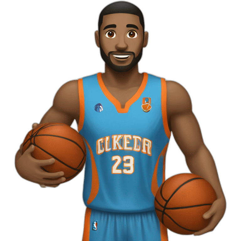 Jugador basket emoji