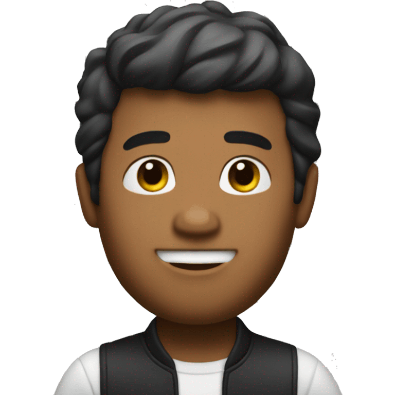 My memoji, behind bars emoji