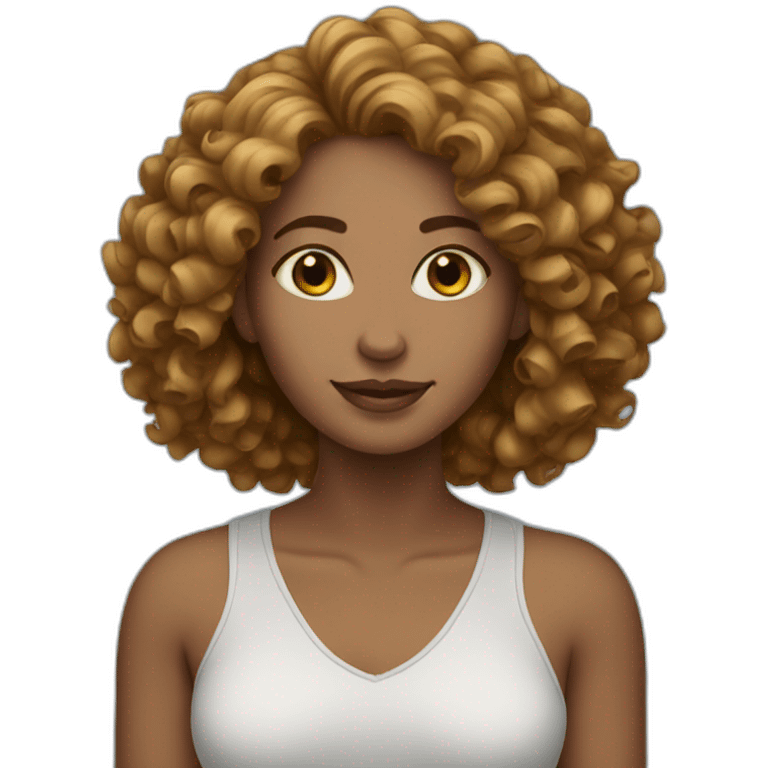 woman-curly-hair emoji