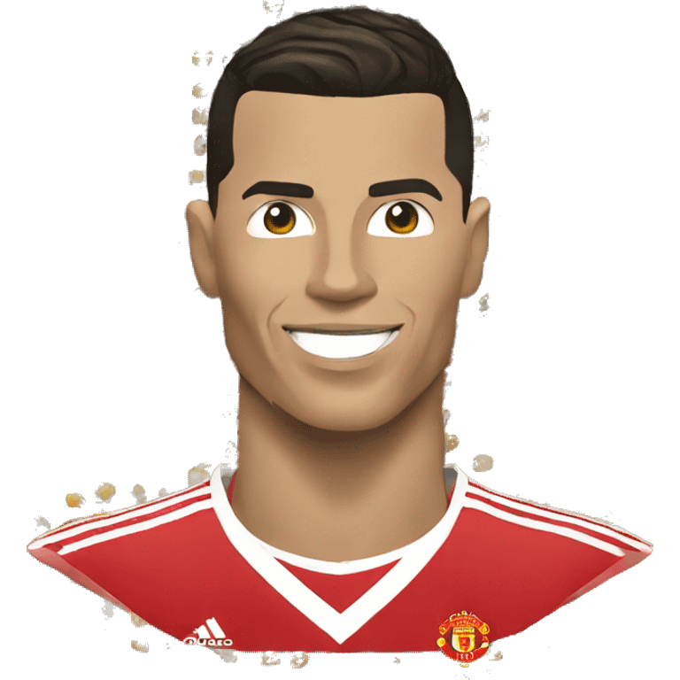 Christiano Ronaldo Man United emoji