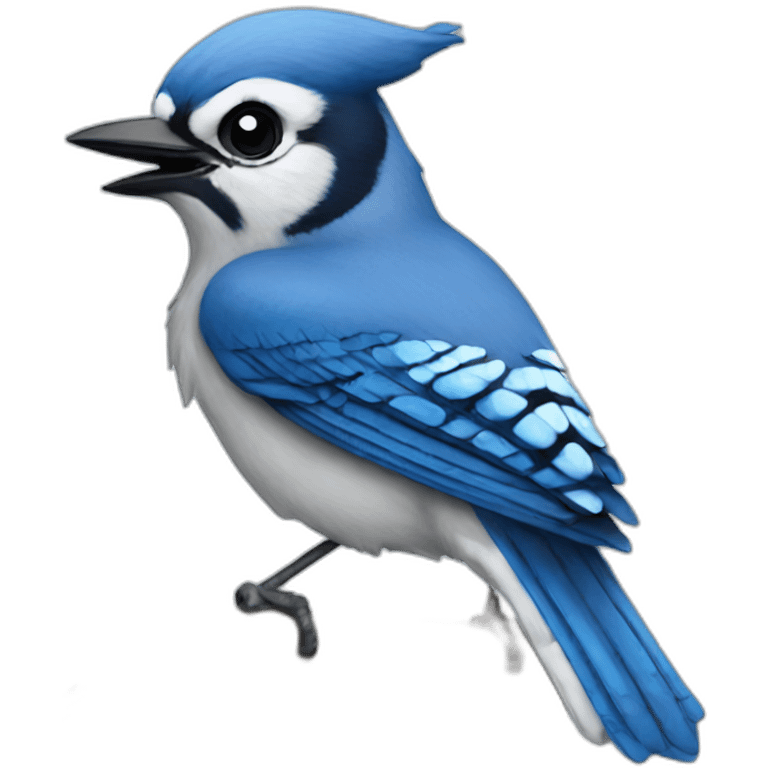 Blue jay emoji