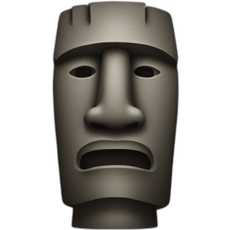 Moai emoji