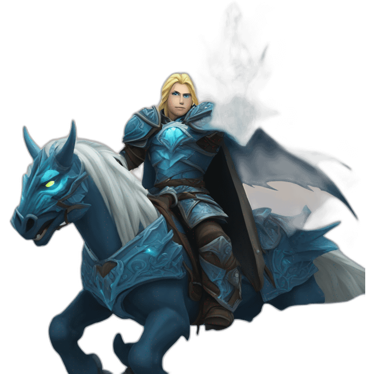 arthas riding sindragosa emoji