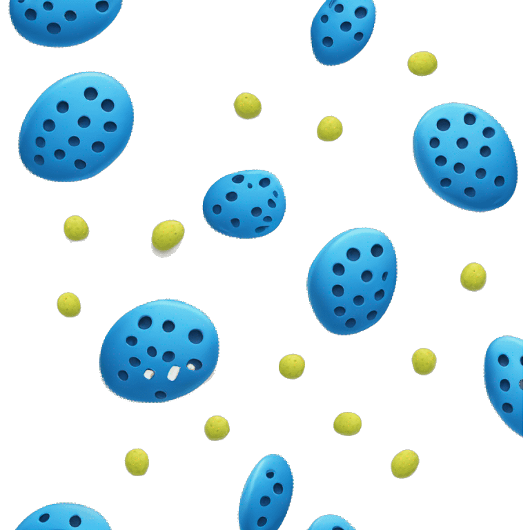 blue pickleball  emoji