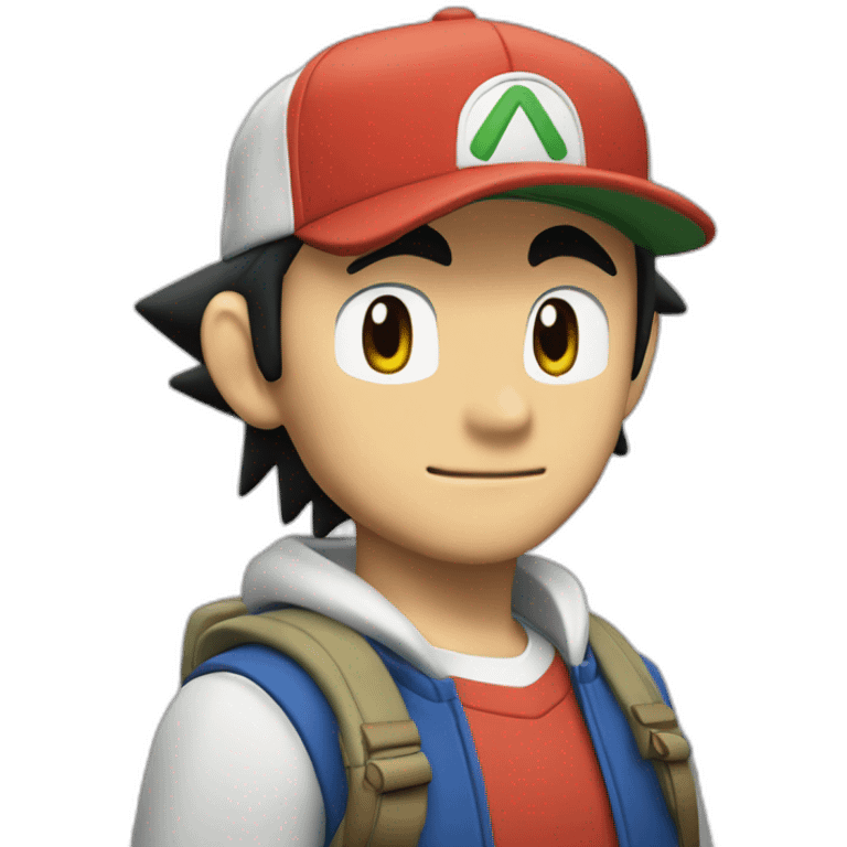 ash ketchum emoji