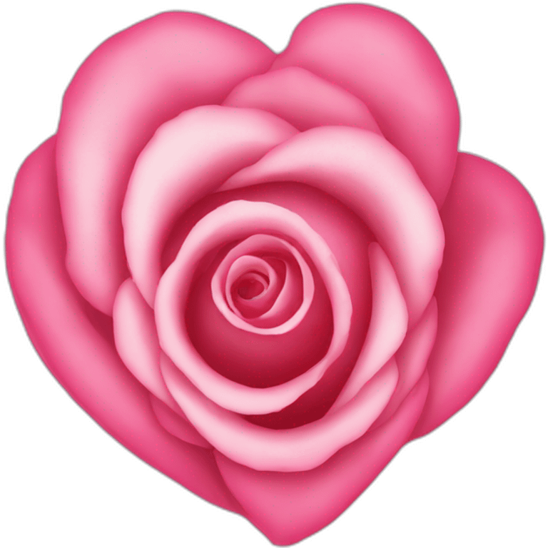 Coeur rose emoji