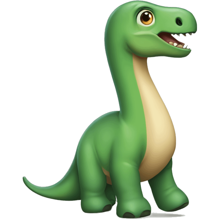 Brachiosaurus cute emoji