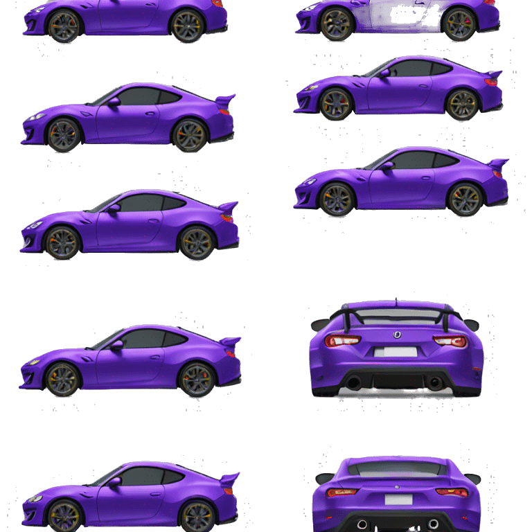 purple gt86 aero emoji