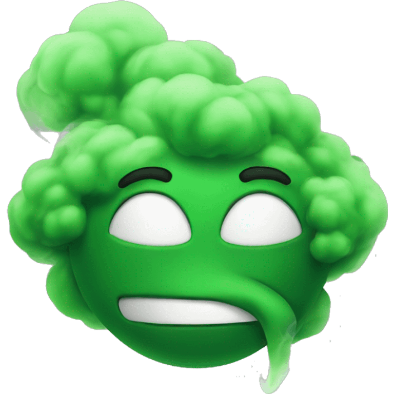 green smoke emoji