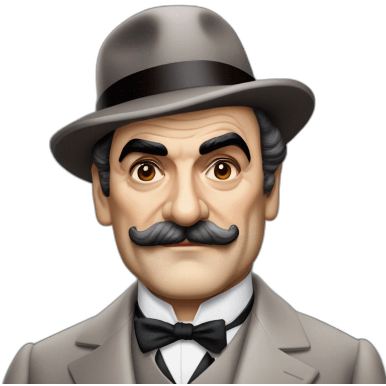 Hercule Poirot david suchet emoji