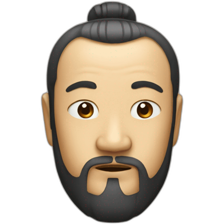 cute confucius emoji