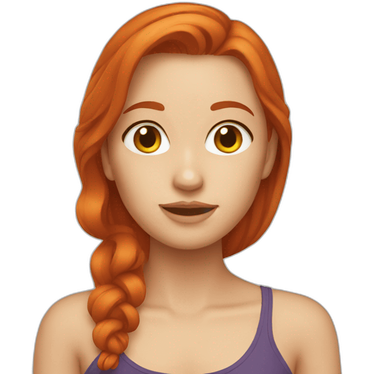 redhead emoji