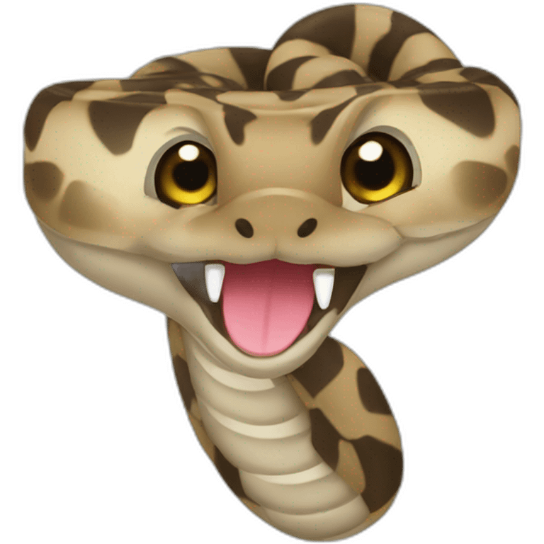 cute rattlesnake emoji