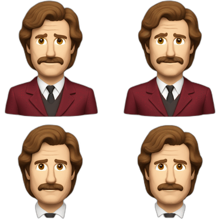 Ron burgundy emoji