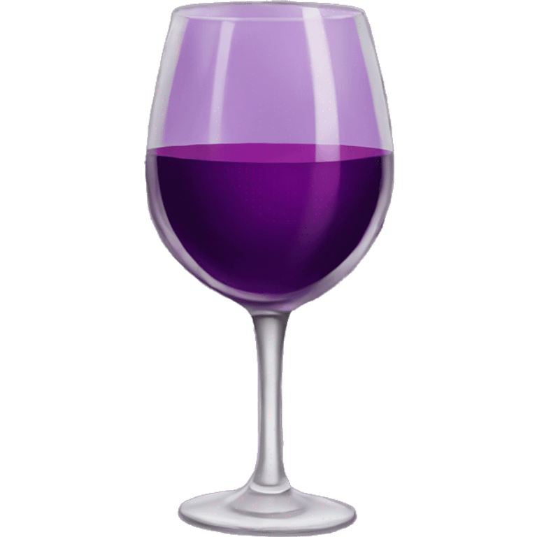 purple wine emoji