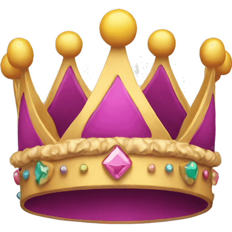 birthday crown emoji