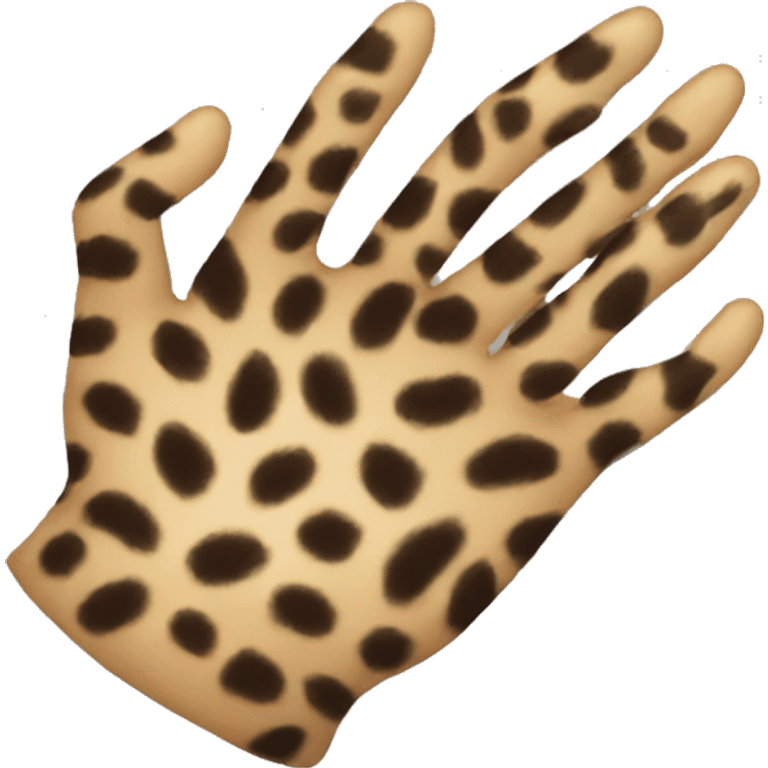 Leopard claws emoji