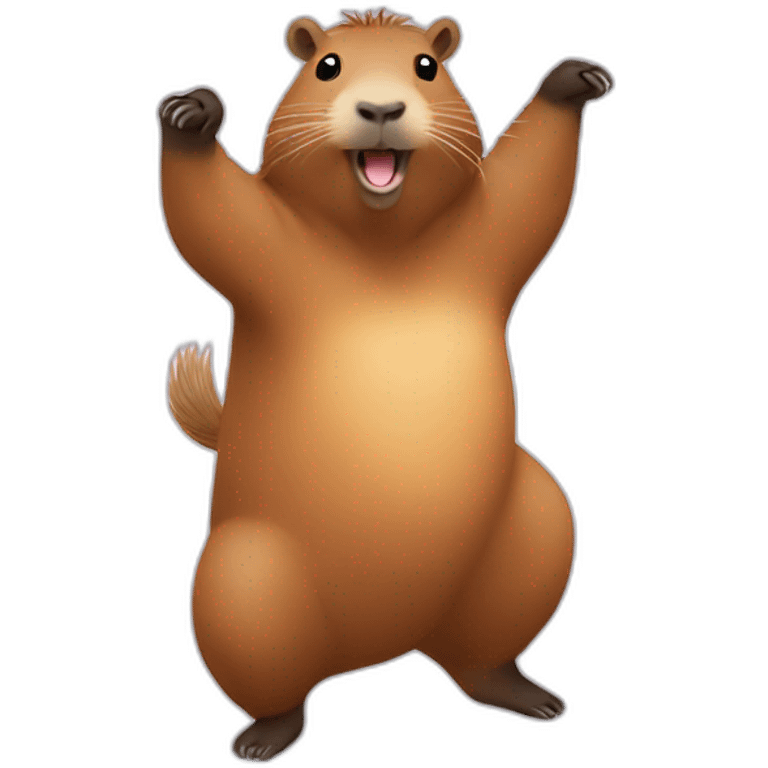 capybara dancing emoji