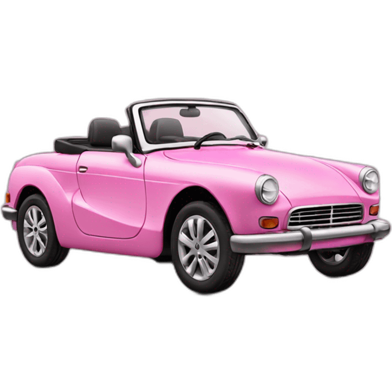 cabriolet pink emoji