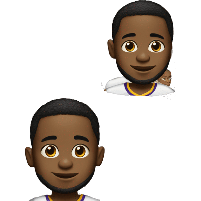 Lebron James son  emoji