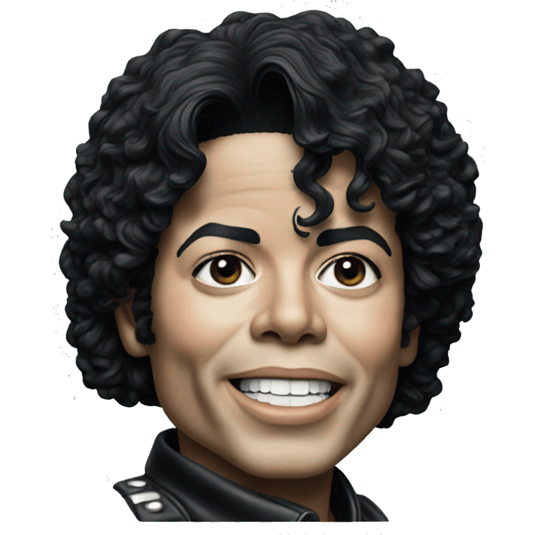 Michael jackson hyper realist emoji