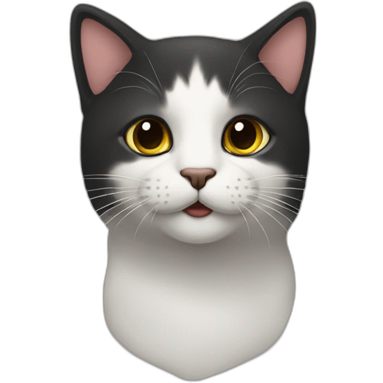 Gatto nero emoji