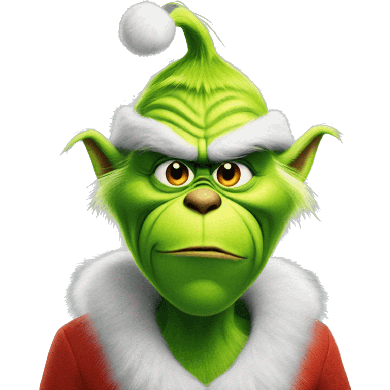 Grinch Christmas emoji