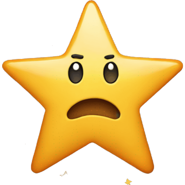 Half star emoji