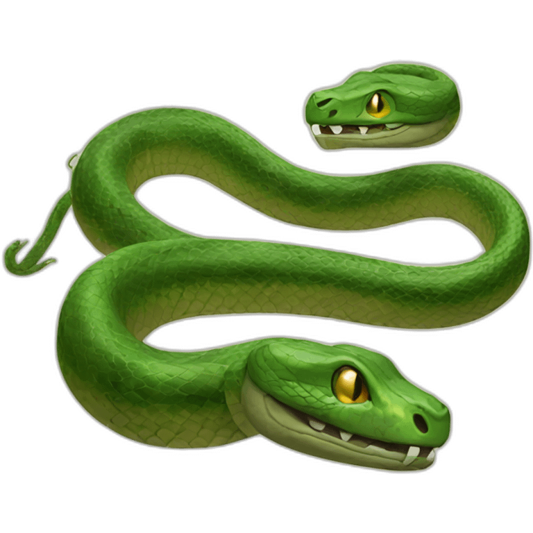 Serpent et Serpent emoji